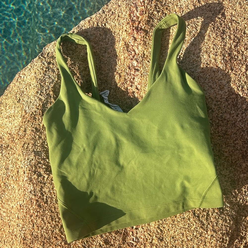 Lululemon Align Tank Top Green | Size 0